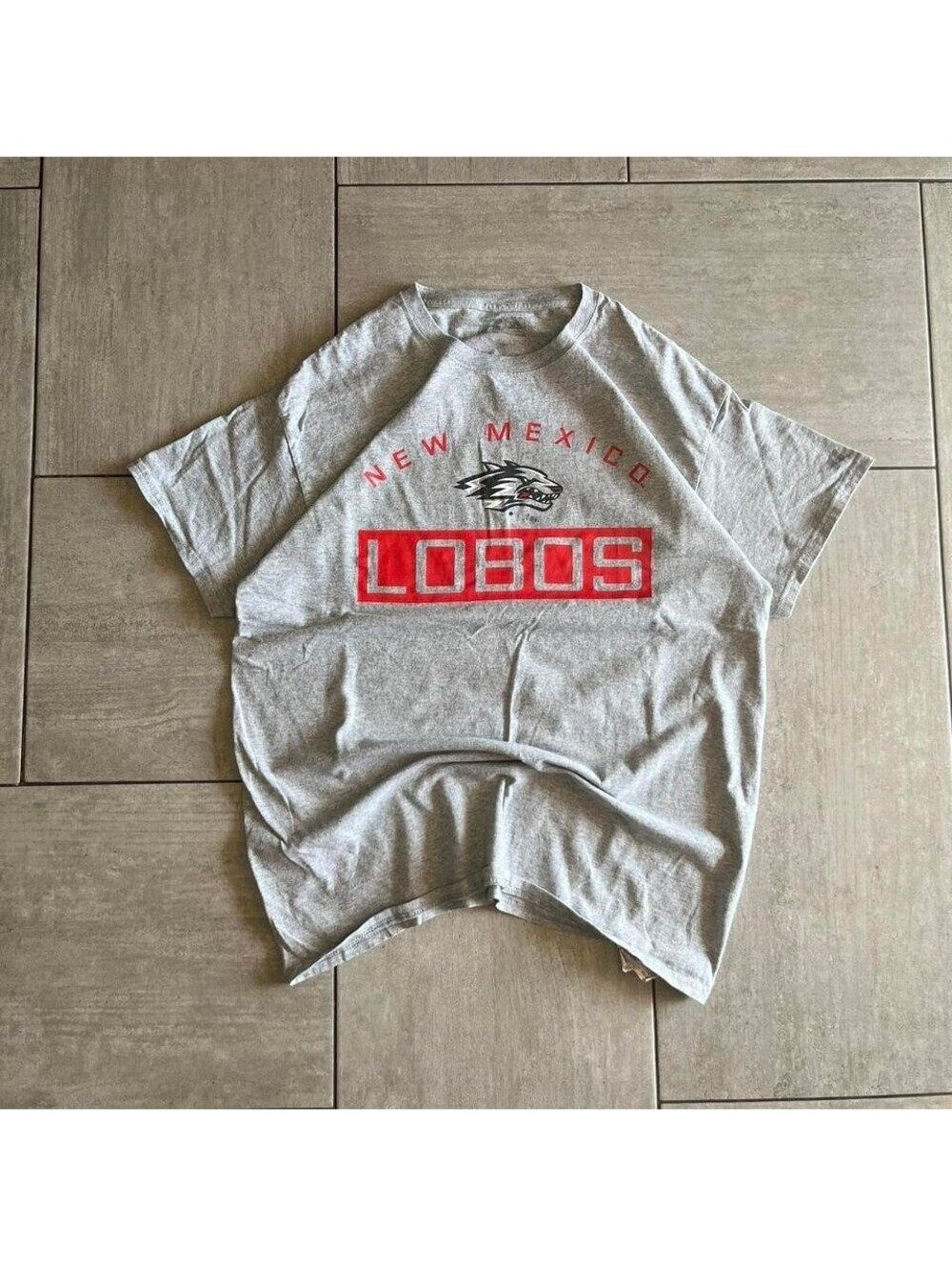 Russell Athletic New Mexico Lobos Gray Large